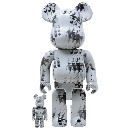Bearbrick Be@rbrick Warhol's Elvis Presley 100%+400%