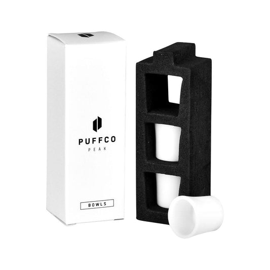 PuffCo Peak ceramic bowls