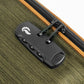 Skunk Bags: Smell-Proof Backpack, Oxford Green w/ Orange Leather