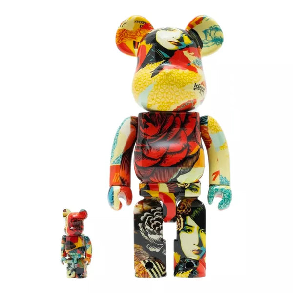 Bearbrick Be@rbrick Shepard Fairey 100%+400% – Puffin Smoke & Hype