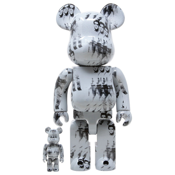 Bearbrick Be@rbrick Warhol's Elvis Presley 100%+400% – Puffin