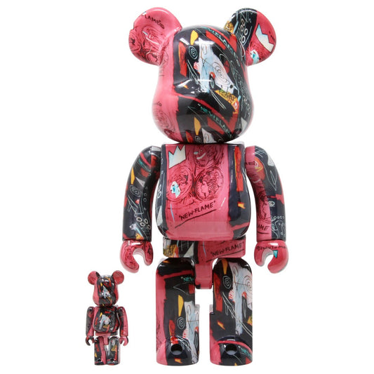 Bearbrick Be@rbrick Basquiat x Warhol#1 100%+400%