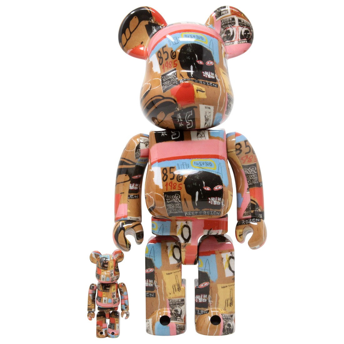 Bearbrick Be@rbrick  Basquiat x Warhol#2